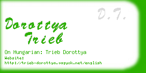 dorottya trieb business card